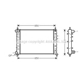 Achetez des Radiateur du moteur PRASCO LC2076 à prix pour 230,62 €