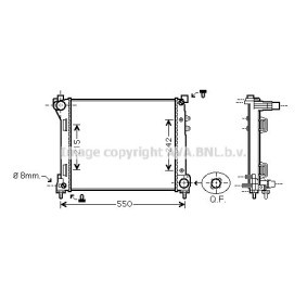 Achetez des Radiateur du moteur PRASCO LC2098 à prix pour 230,26 €