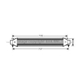 Köp Intercooler av PRASCO LC4092 till det låga priset 1504,89 kr