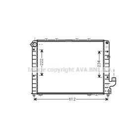 Achetez des Radiateur du moteur PRASCO LCA2059 à prix pour 174,98 €
