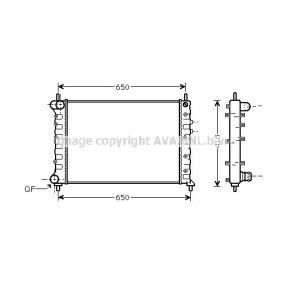 Achetez des Radiateur du moteur PRASCO LCA2077 à prix pour 144,28 €