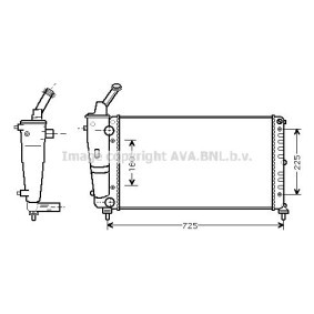 Achetez des Radiateur du moteur PRASCO LCA2083 à prix pour 125,37 €