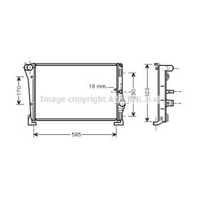 Achetez des Radiateur du moteur PRASCO LCA2088 à prix pour 126,63 €