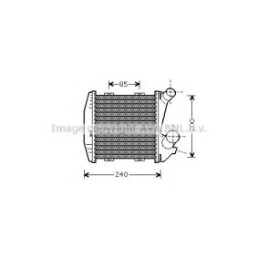Kjøp Intercooler av PRASCO MC4004 til den lave prisen 3301,87 NOK