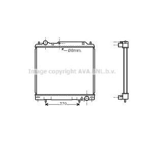 Achetez des Radiateur du moteur PRASCO MT2110 à prix pour 141,13 €