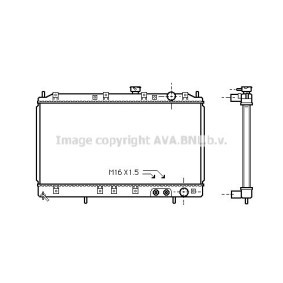 Acquista Radiatore motore da PRASCO MT2117 a buon mercato per soli 294,34 €