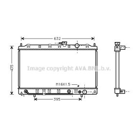 Achetez des Radiateur du moteur PRASCO MT2128 à prix pour 239,85 €