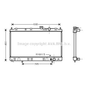 Achetez des Radiateur du moteur PRASCO MT2136 à prix pour 289,41 €