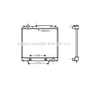 Achetez des Radiateur du moteur PRASCO MT2158 à prix pour 174,26 €