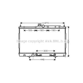 Acquista Radiatore motore da PRASCO MT2197 a buon mercato per soli 127,85 €