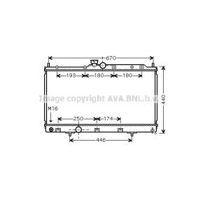 Acquista Radiatore motore da PRASCO MT2198 a buon mercato per soli 107,86 €