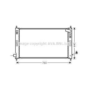 Acquista Radiatore motore da PRASCO MT2201 a buon mercato per soli 171,59 €