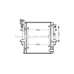 Acquista Radiatore motore da PRASCO MT2203 a buon mercato per soli 200,58 €