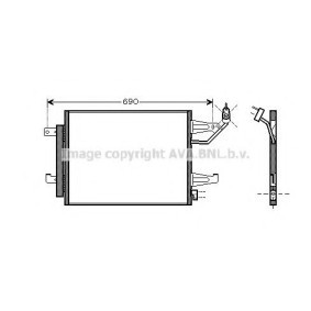 Acquista Condensatore climatizzatore da PRASCO MTA5177 a buon mercato per soli 187,32 €