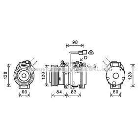 Acquista Compressore aria condizionata da PRASCO MTAK227 a buon mercato per soli 393,07 €