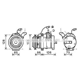 Acquista Compressore aria condizionata da PRASCO MTK228 a buon mercato per soli 1091,84 €