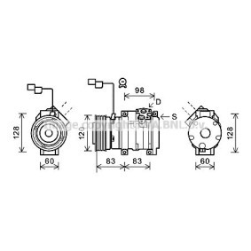 Acquista Compressore aria condizionata da PRASCO MTK229 a buon mercato per soli 1064,38 €