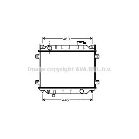 Achetez des Radiateur du moteur PRASCO MZ2001 à prix pour 211,94 €