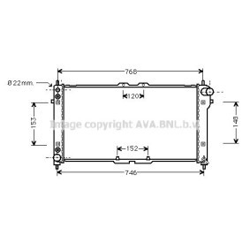 Achetez des Radiateur du moteur PRASCO MZ2074 à prix pour 142,76 €