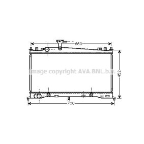 Achetez des Radiateur du moteur PRASCO MZ2161 à prix pour 172,51 €