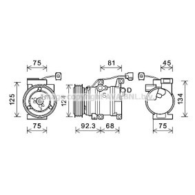 Acquista Compressore aria condizionata da PRASCO MZAK219 a buon mercato per soli 425,91 €