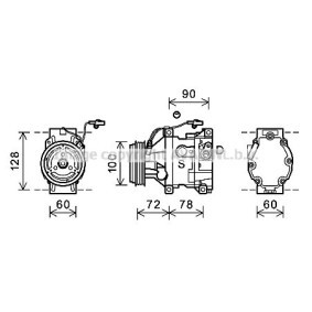 Acquista Compressore aria condizionata da PRASCO MZK253 a buon mercato per soli 603,78 €