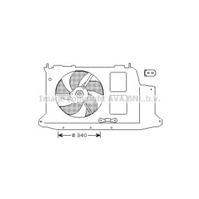 Achetez des Radiateur du moteur PRASCO OL2383 à prix pour 183,76 €