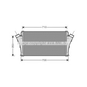 Kjøp Intercooler av PRASCO OL4361 til den lave prisen 2869,17 NOK