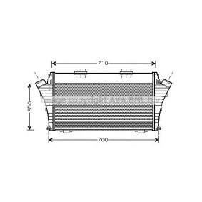 Kjøp Intercooler av PRASCO OL4401 til den lave prisen 2423,61 NOK