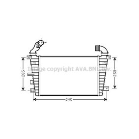 Acquista Intercooler da PRASCO OL4416 a buon mercato per soli 180,99 €