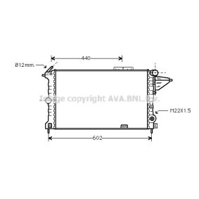 Achetez des Radiateur du moteur PRASCO OLA2119 à prix pour 86,59 €