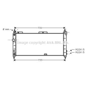 Achetez des Radiateur du moteur PRASCO OLA2200 à prix pour 130,60 €