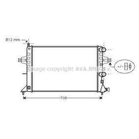 Acquista Radiatore motore da PRASCO OLA2255 a buon mercato per soli 79,36 €