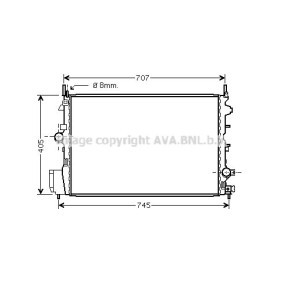 Achetez des Radiateur du moteur PRASCO OLA2387 à prix pour 142,84 €