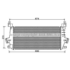 Acquista Intercooler da PRASCO OLA4548 a buon mercato per soli 162,79 €