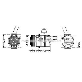Acquista Compressore aria condizionata da PRASCO OLAK426 a buon mercato per soli 327,59 €