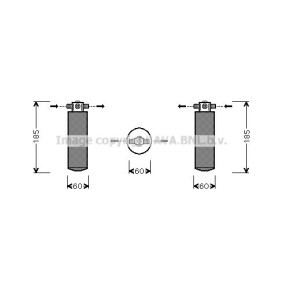 Comprar Filtro deshidratante, aire acondicionado de PRASCO OLD393 a bajo precio de 23,82 €