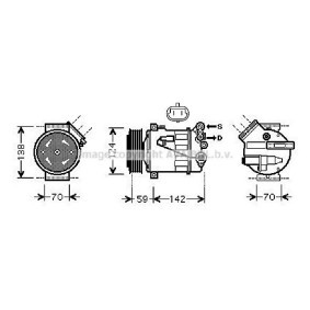 Acquista Compressore aria condizionata da PRASCO OLK450 a buon mercato per soli 548,66 €