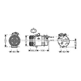 Acquista Compressore aria condizionata da PRASCO OLK466 a buon mercato per soli 603,24 €