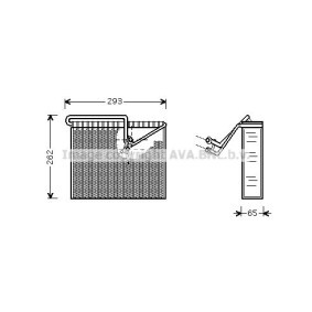Verdampfer, Klimaanlage OLV372
