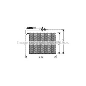 Verdampfer, Klimaanlage OLV399