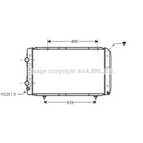 Achetez des Radiateur du moteur PRASCO PE2147 à prix pour 120,61 €