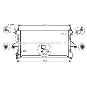 Achetez des Radiateur du moteur PRASCO PE2308 à prix pour 192,08 €