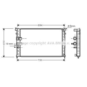 Achetez des Radiateur du moteur PRASCO PEA2232 à prix pour 137,40 €