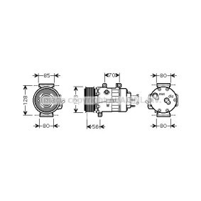 Acquista Compressore aria condizionata da PRASCO PEK307 a buon mercato per soli 439,49 €