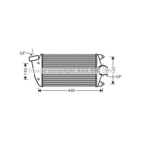 Kjøp Intercooler av PRASCO PR4069 til den lave prisen 10895,26 NOK