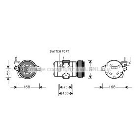 Acquista Compressore aria condizionata da PRASCO PRK030 a buon mercato per soli 1212,33 €