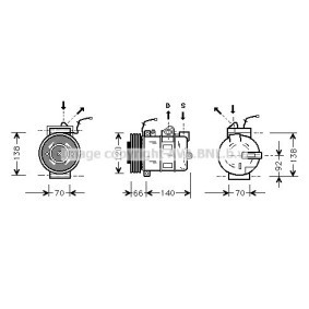 Acquista Compressore aria condizionata da PRASCO PRK040 a buon mercato per soli 689,80 €