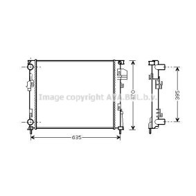 Achetez des Radiateur du moteur PRASCO RT2327 à prix pour 181,47 €