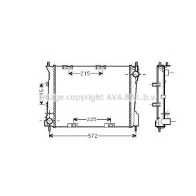 Acquista Radiatore motore da PRASCO RT2554 a buon mercato per soli 158,29 €